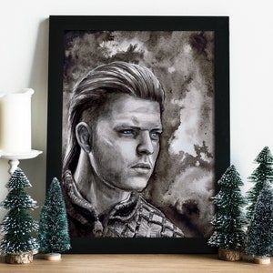 Vikings Laghertha Ivar ou estampa floki/drakkar da mitologia nórdica/decoração wikinger, presente mágico para família/amigos/Casa
