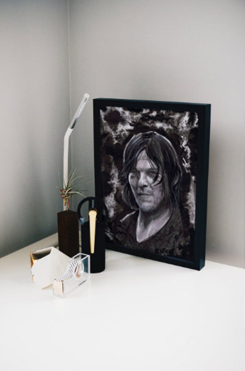 Artprint A3 Neegan / Daryl Dixon the walking dead image 5