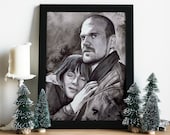 Stranger Things as wall decoration / Eddie / alexei Vecna / jim hopper / Steve / eleven winter decoration / magical christmas gift family