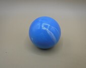 1950s Peltier Large Opaque Marble 1 9 16 Inch Shooter -Blue White
