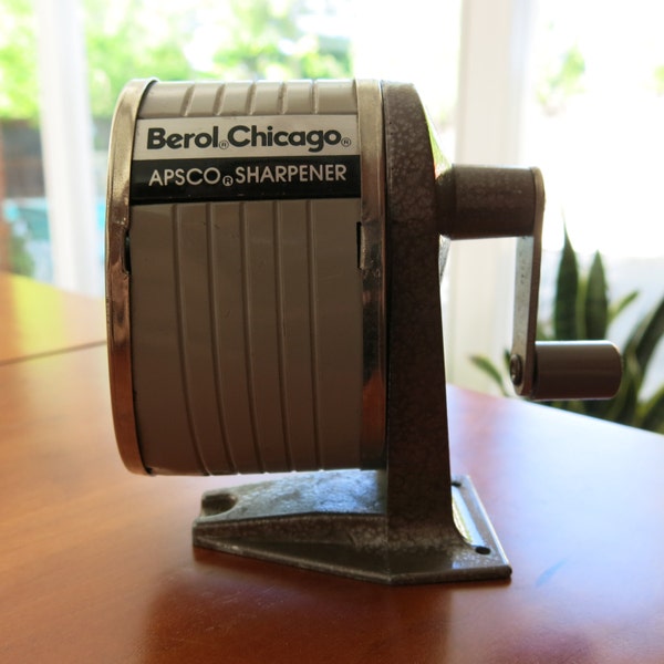 Retro Berol Chicago APSCO Pencil Sharpener