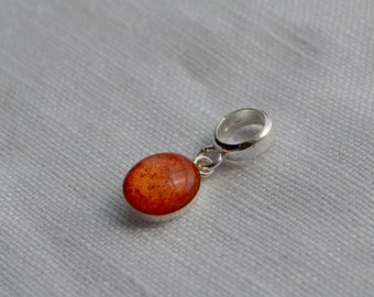Sterling Silver Cremation Charm: Ashes Pandora Style Bead