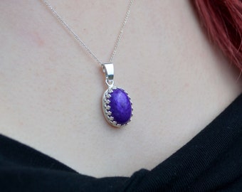 Princess Medium Ashes Cremation Necklace Sterling Silver