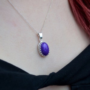 Princess Medium Ashes Cremation Necklace Sterling Silver