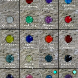 Ashes Stud Earrings Cremation Small Stone Earrings bild 9