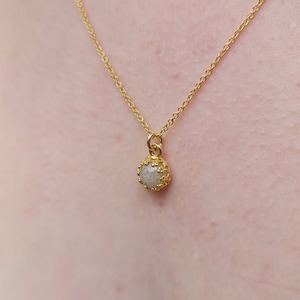 Moon Dust Teeny Princess Necklace Gold