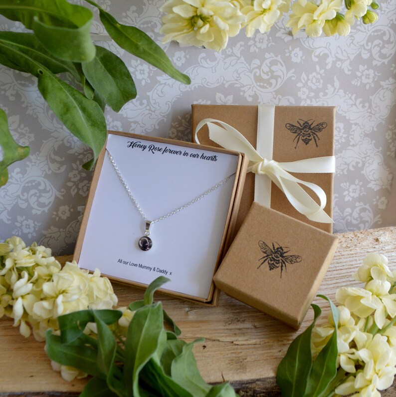 Genuine Lunar Meteorite Moon Dust Hand Blown Necklace 925 Sterling Silver