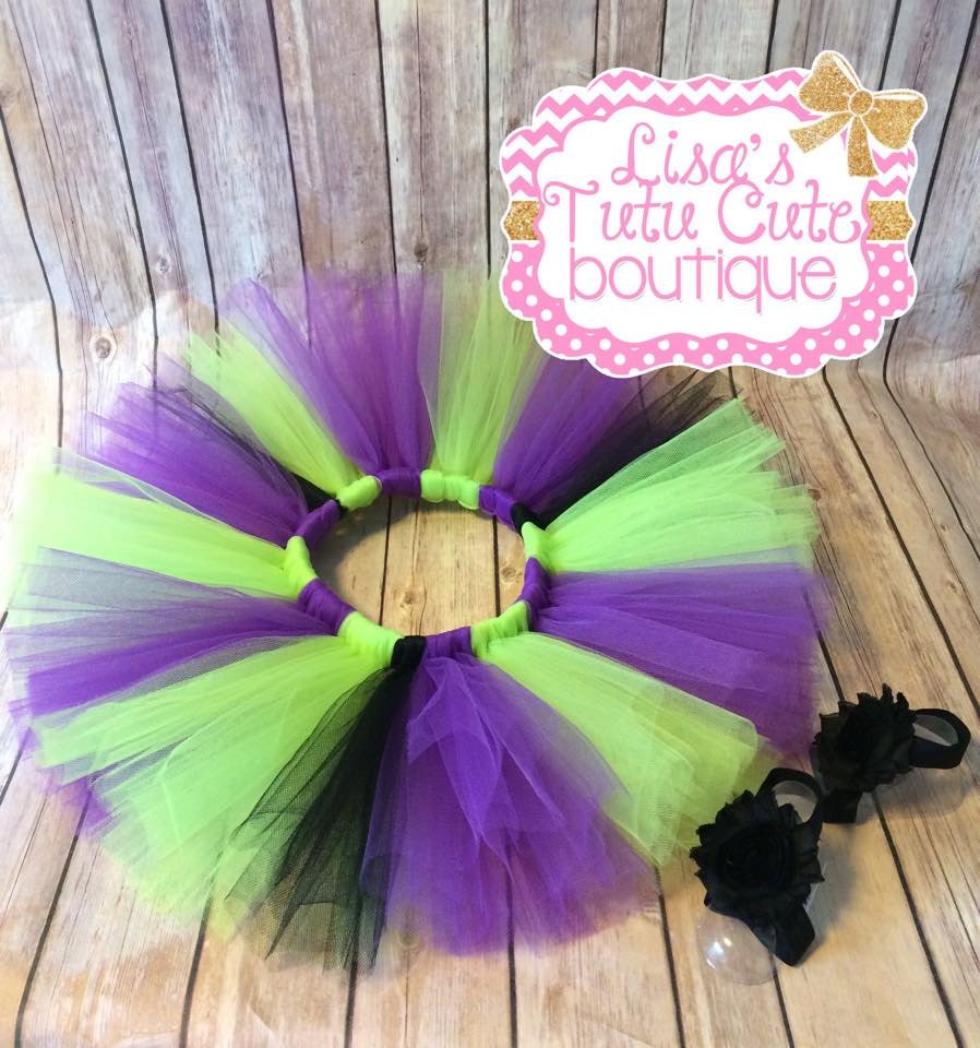 purple halloween tutu