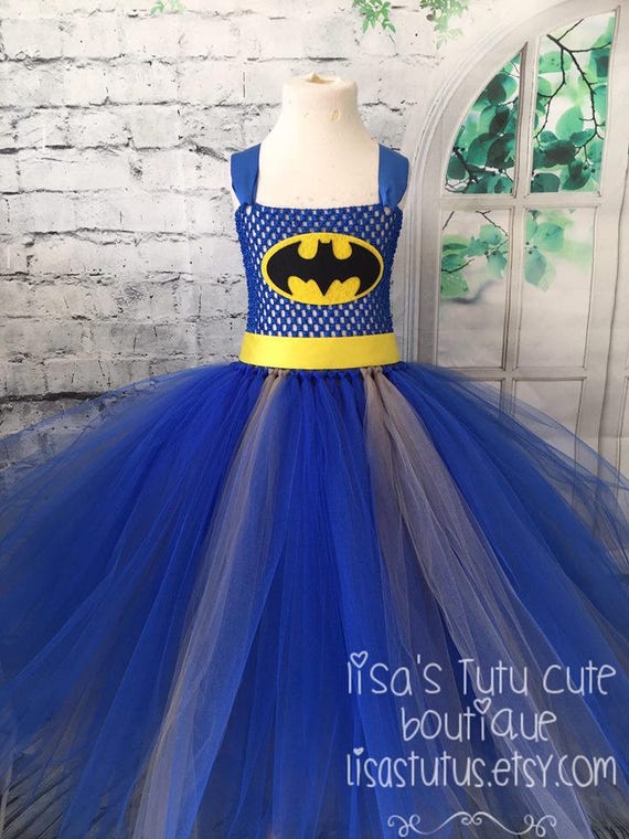 Batman Tutu Batman Dress Batman Costume Batman Wedding Etsy