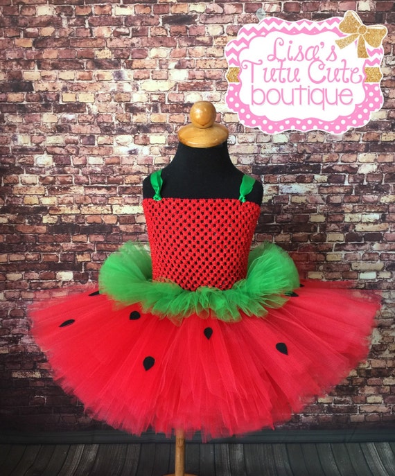strawberry tutu dress