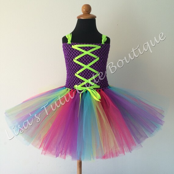 rainbow tutu costume
