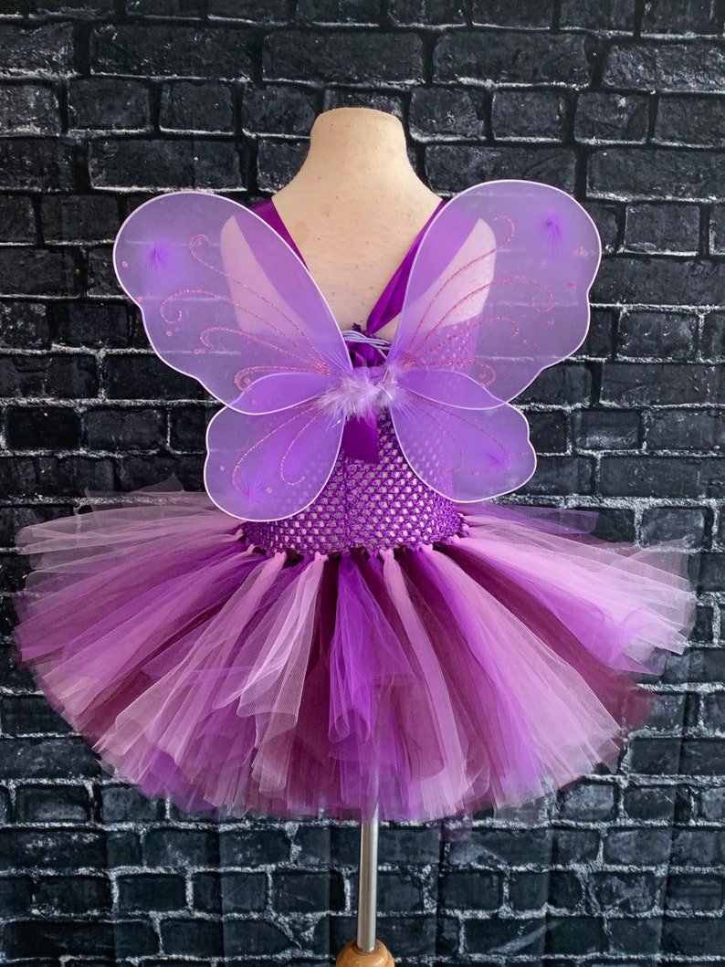 Purple Butterfly Tutu Butterfly Tutu Butterfly Dress Etsy