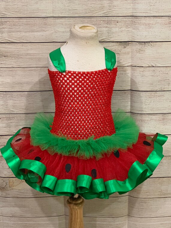 strawberry tutu dress
