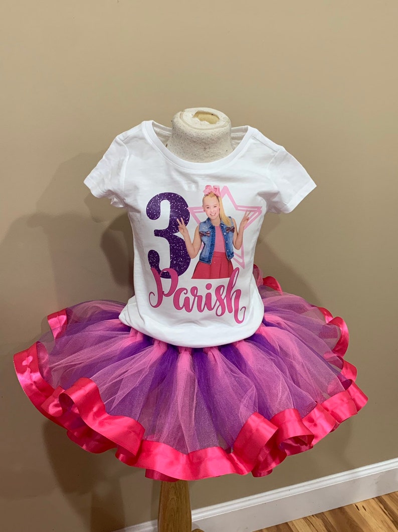 birthday shirt and tutu