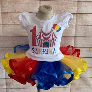 circus tutu, circus shirt, circus birthday tutu, circus birthday shirt, rainbow tutu, circus birthday, big tent birthday, big top birthday