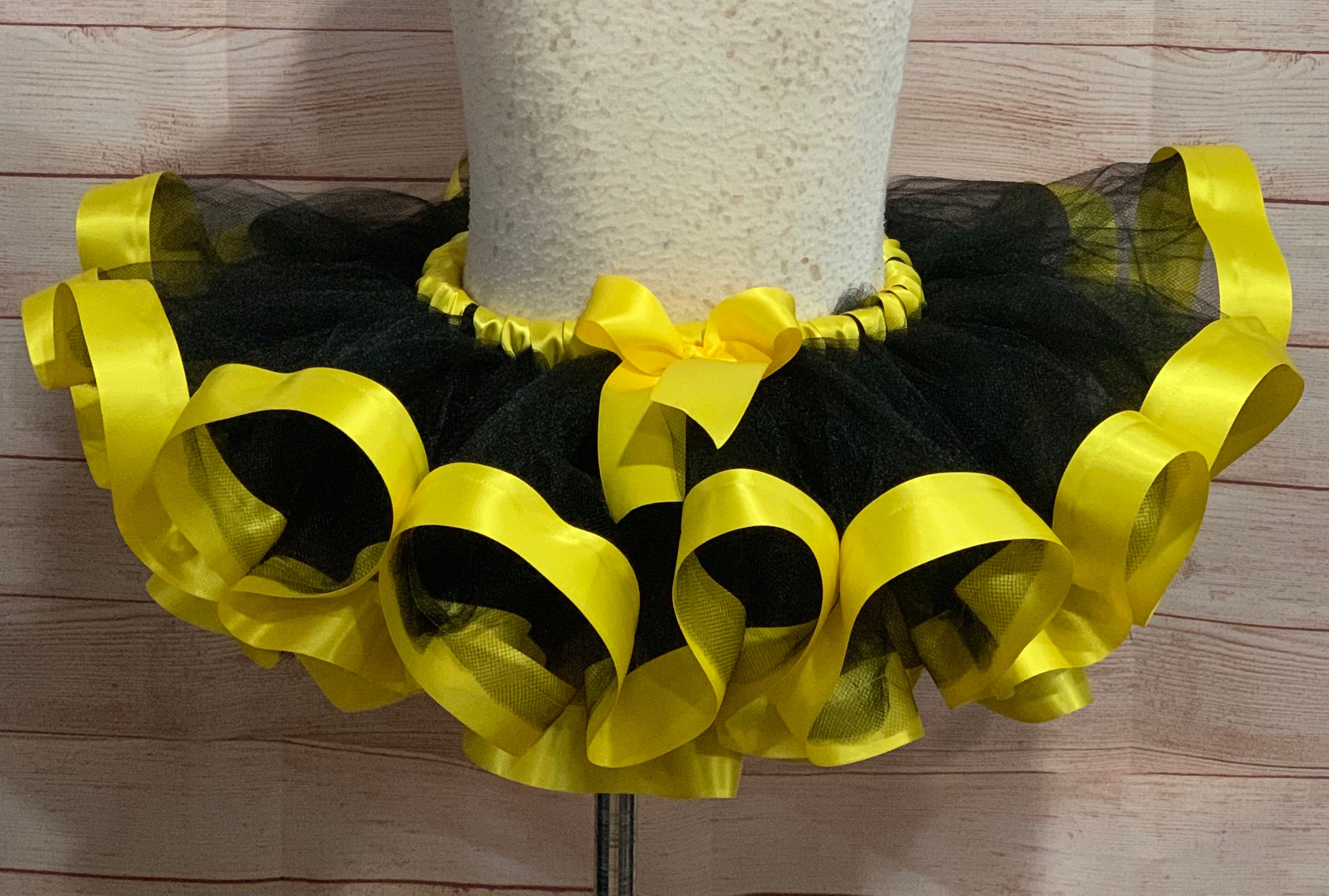 Tutu negro y amarillo tutu negro tutu de abeja tutu de abejorro disfraz de abeja disfraz de abeja para Halloween