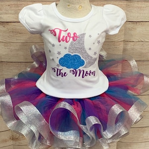 two the moon birthday outfit, two the moon shirt, two the moon birthday shirt, two the moon tutu, two the moon birthday otufit
