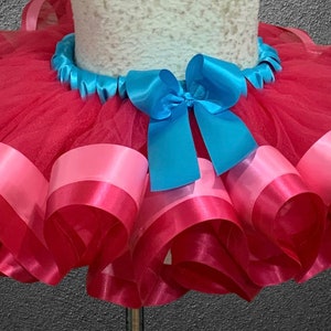 pink tutu, pink and blue tutu, fancy tutu, fancy  birthday tutu, fancy birthday, pink smash cake tutu,