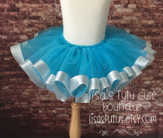 Blue and Silver Tutu, Turquoise and Silver Tutu, Winter Tutu, Winter  Pageant Tutu, Winter Birthday Tutu -  Canada