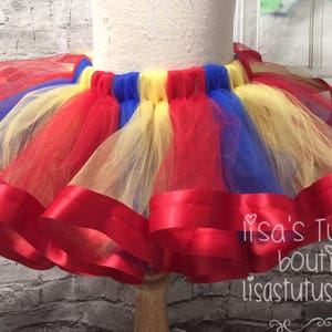 circus tutu, circus party tutu, circus birthday skirt, circus birthday tutu, clown tutu, clown costume, clown birthday tutu, spin top tutu