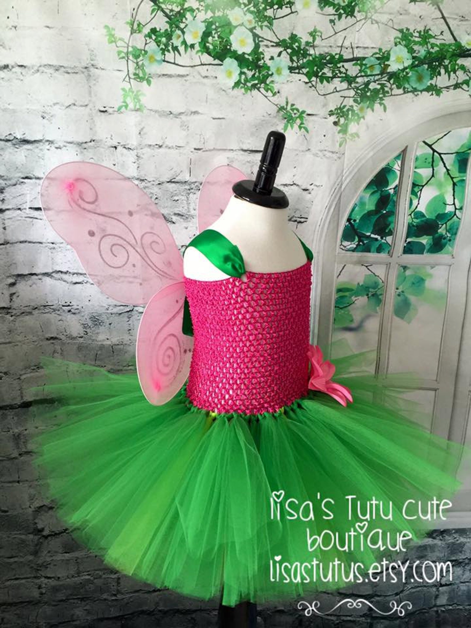 Pink and Green Butterfly Tutu Butterfly Tutu Dress Fairy Etsy