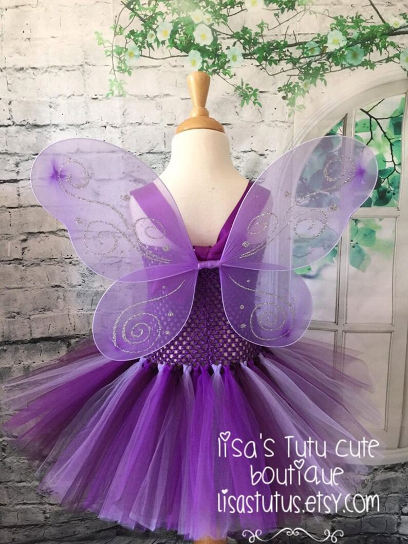 Purple butterfly tutu butterfly tutu butterfly dress Etsy