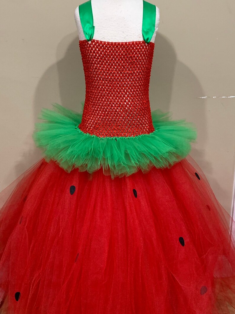 strawberry tutu dress