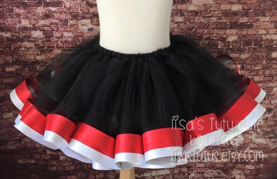 POLLERA TUTU ROJO