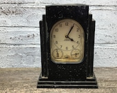 1930s Automatic Range Timer Lux Clock Mfg Company Wind Up Made in USA Art Deco Vintage Kitchen Salvage Industrial Chic stoneridgeattic TVAT