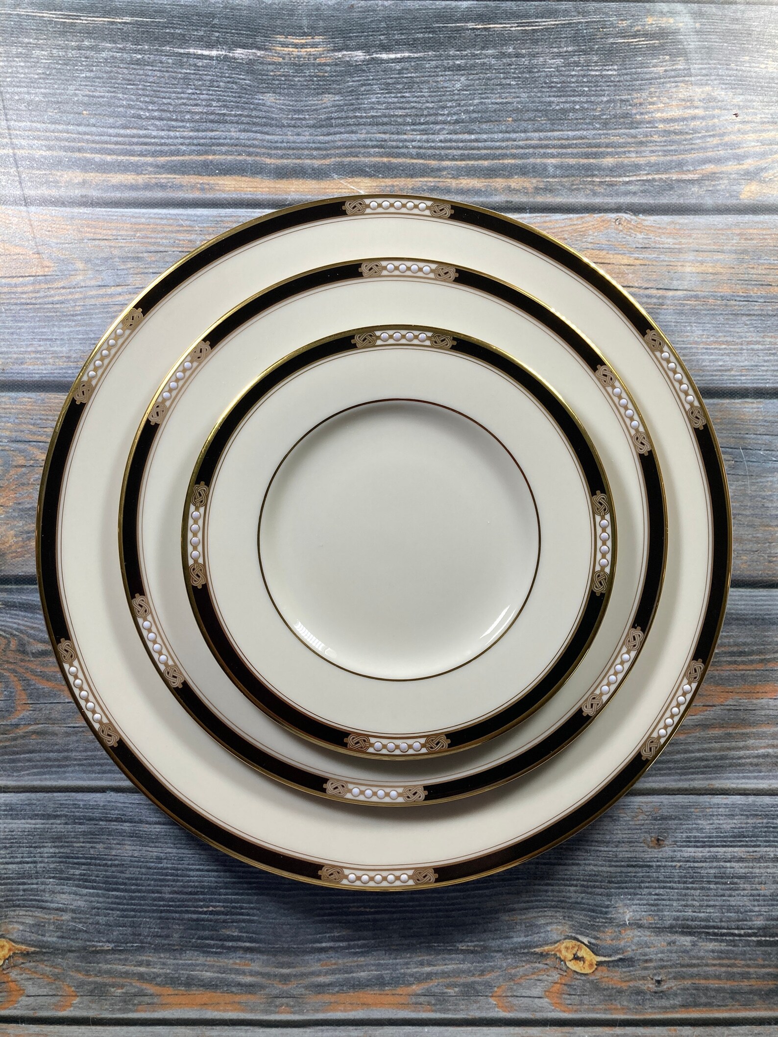 RARE LENOX Presidential Collection Hancock Pattern Dinner Etsy