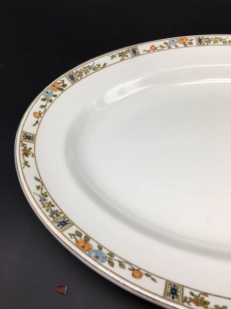 Vintage Johnson Brothers China 16 Platter JB71 Pattern Etsy