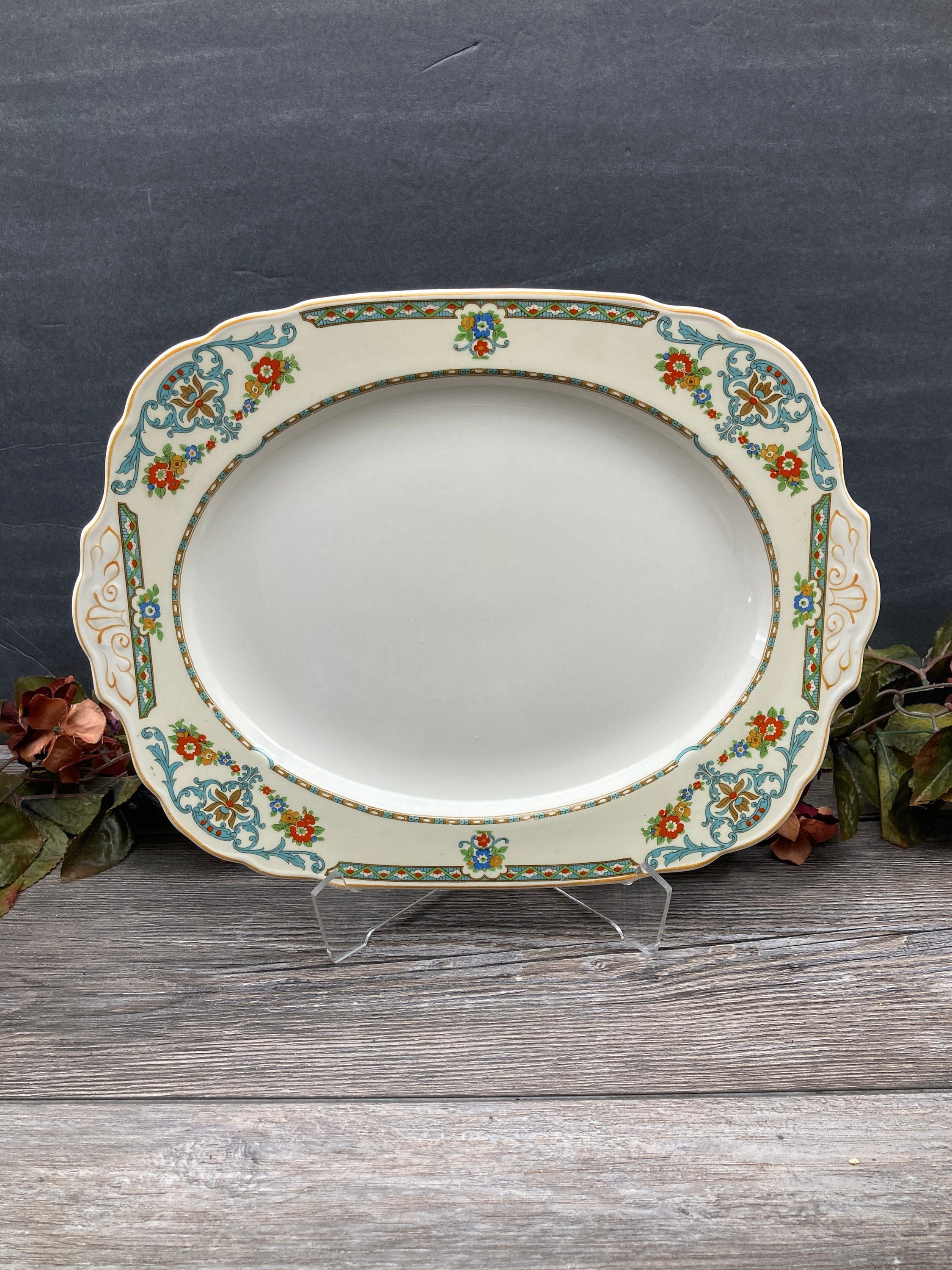 RARE Antique WH Grindley Windsor Ivory 