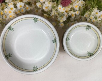 1950s WH Grindley Lennox Bowls: England Farmhouse Kitchenware