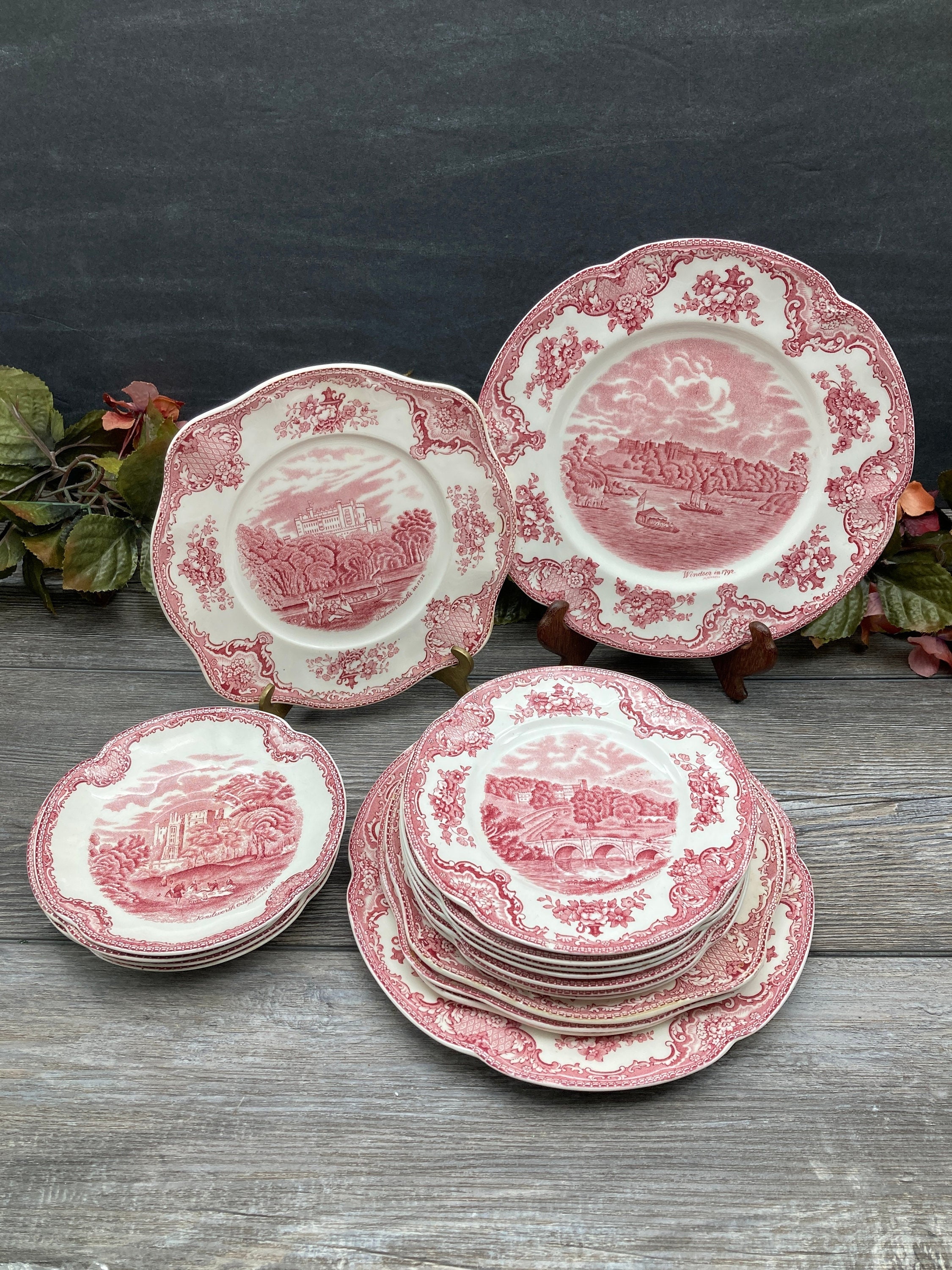 Sold At Auction: Johnson Brothers England Old Britain Castles China Collection