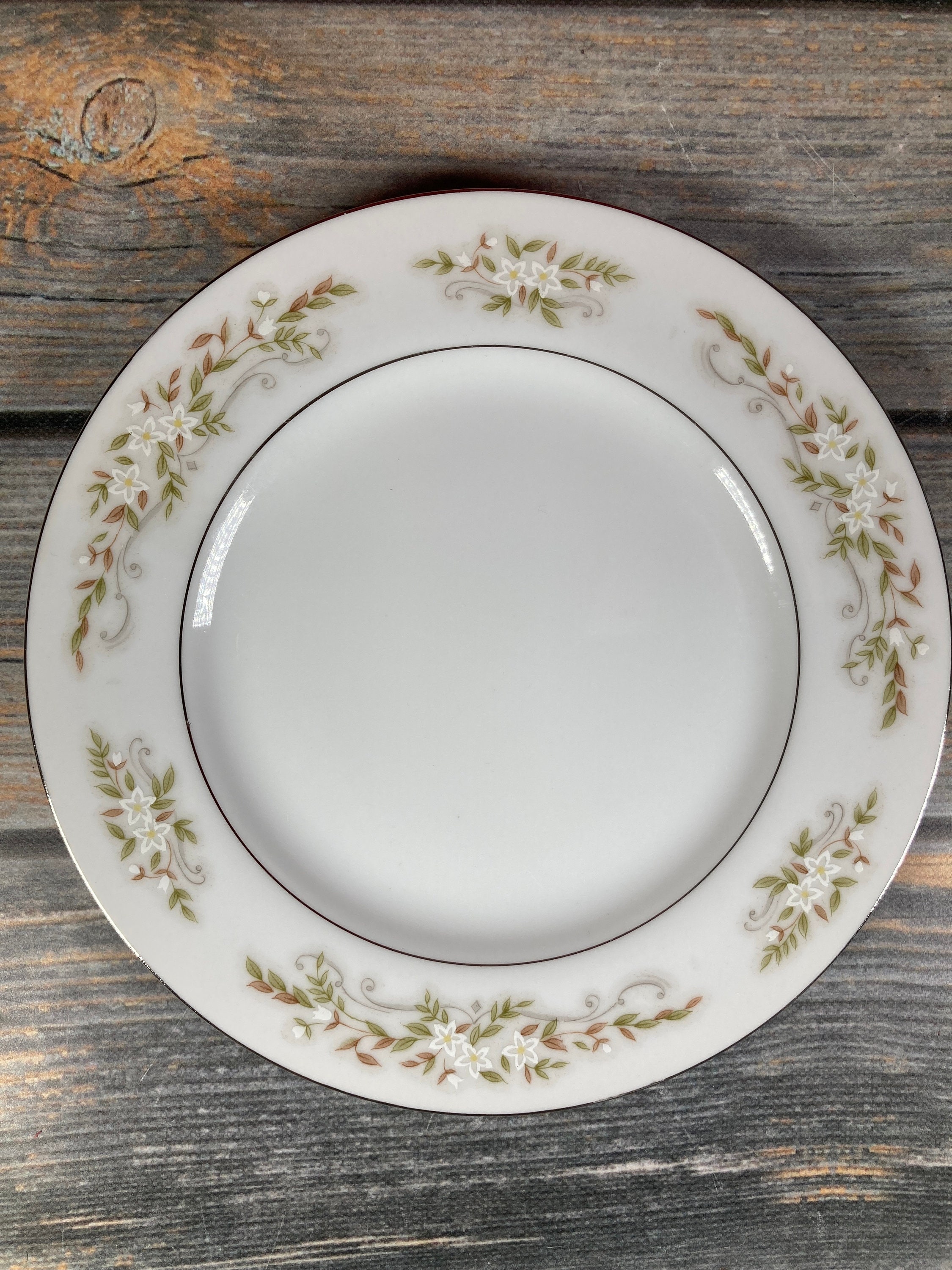 Vintage Springtime China: International Silver Company Cup, Saucer