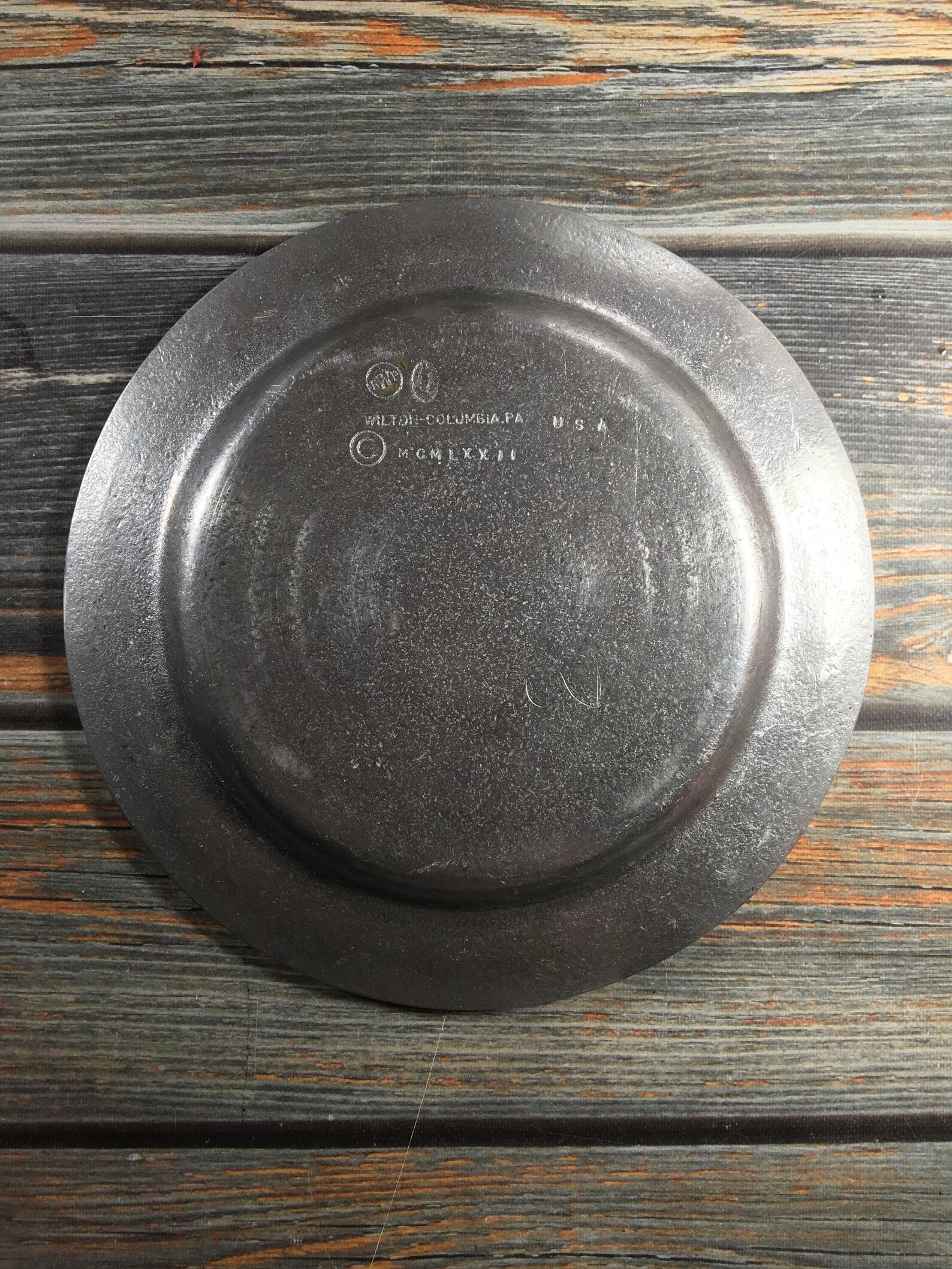 1972 Wilton Pewter Collectible Presidential Plates Limited Etsy