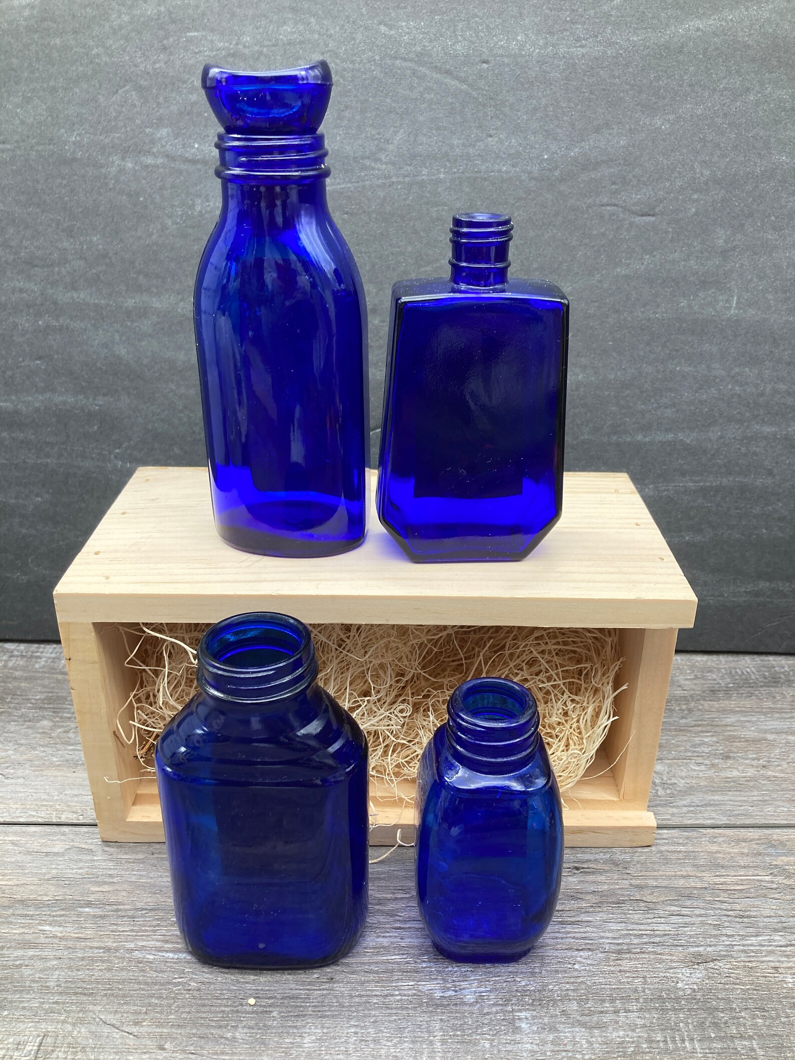 Antique/vintage Medicine Bottles W/added Apothecary Labels Etsy