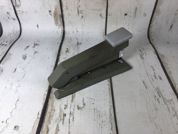 Vintage Heavy Duty Bostitch Stapler 1950s Industrial Office