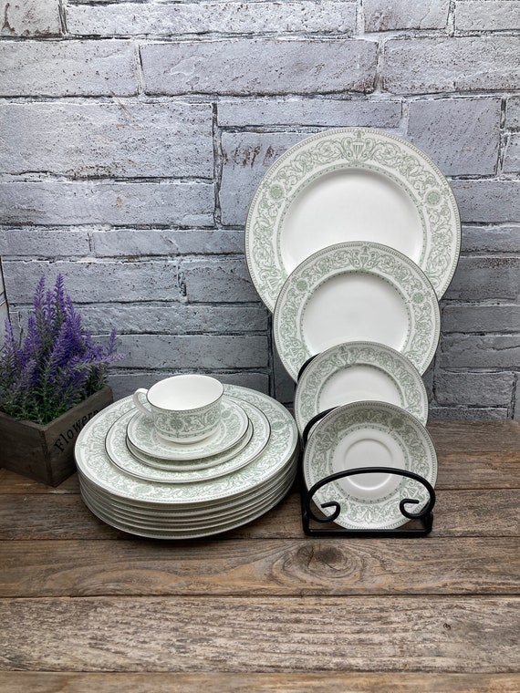 Royal Worcester Allegro China: 1966 Bone China Dinnerware With