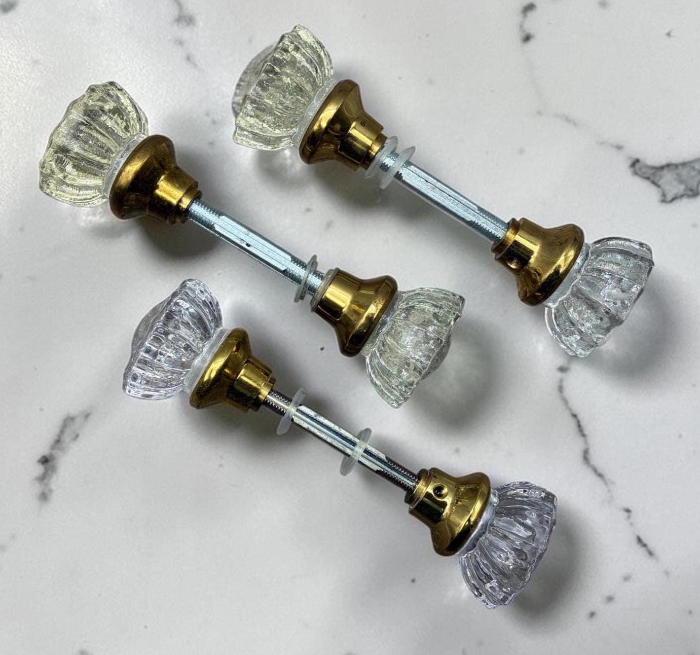 diesel black gold leather dress Marble Crystal Dresser Knobs Drawer Knobs Pulls – QubicHomeware main image 1