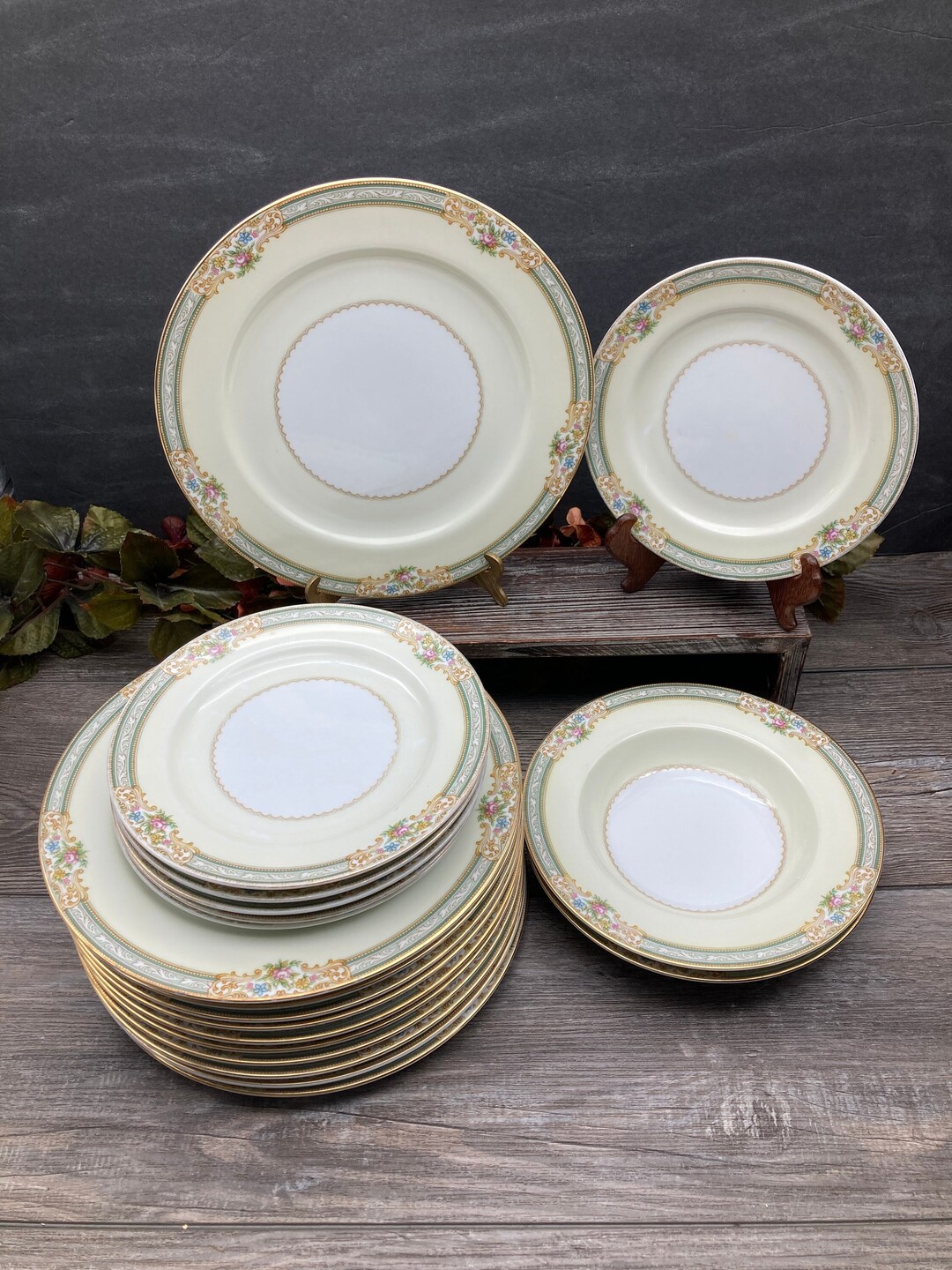 Noritake Lynbrook China: 1940s Dinnerware, Made in Occupied Japan