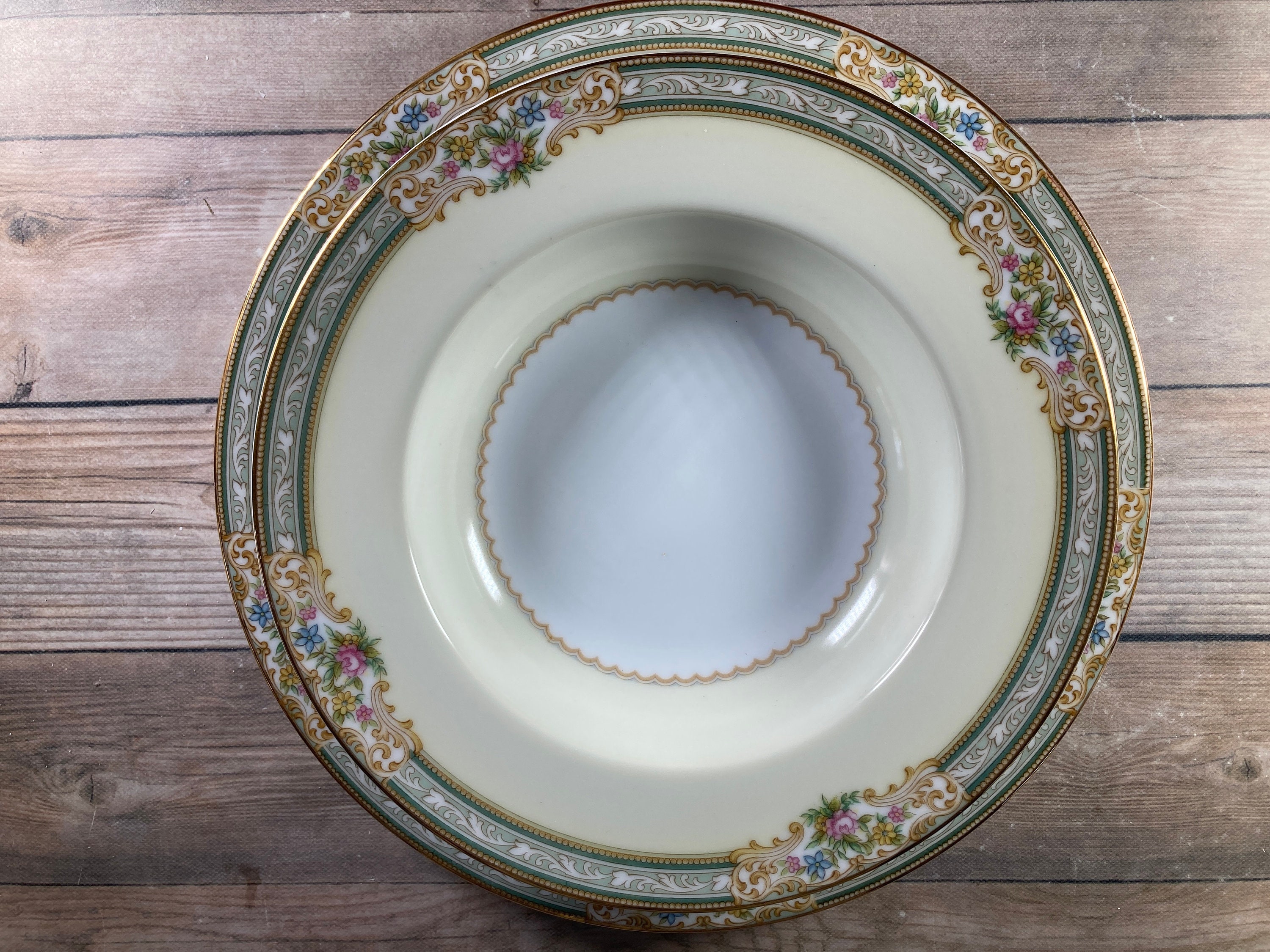 Noritake Lynbrook China: 1940s Dinnerware, Made in Occupied Japan