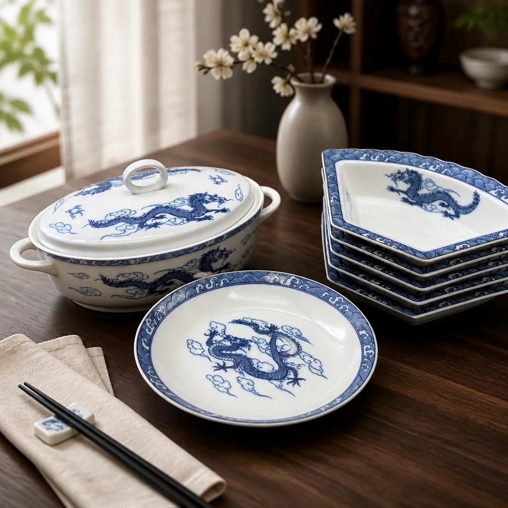 Japan Dragon Bowls - Etsy