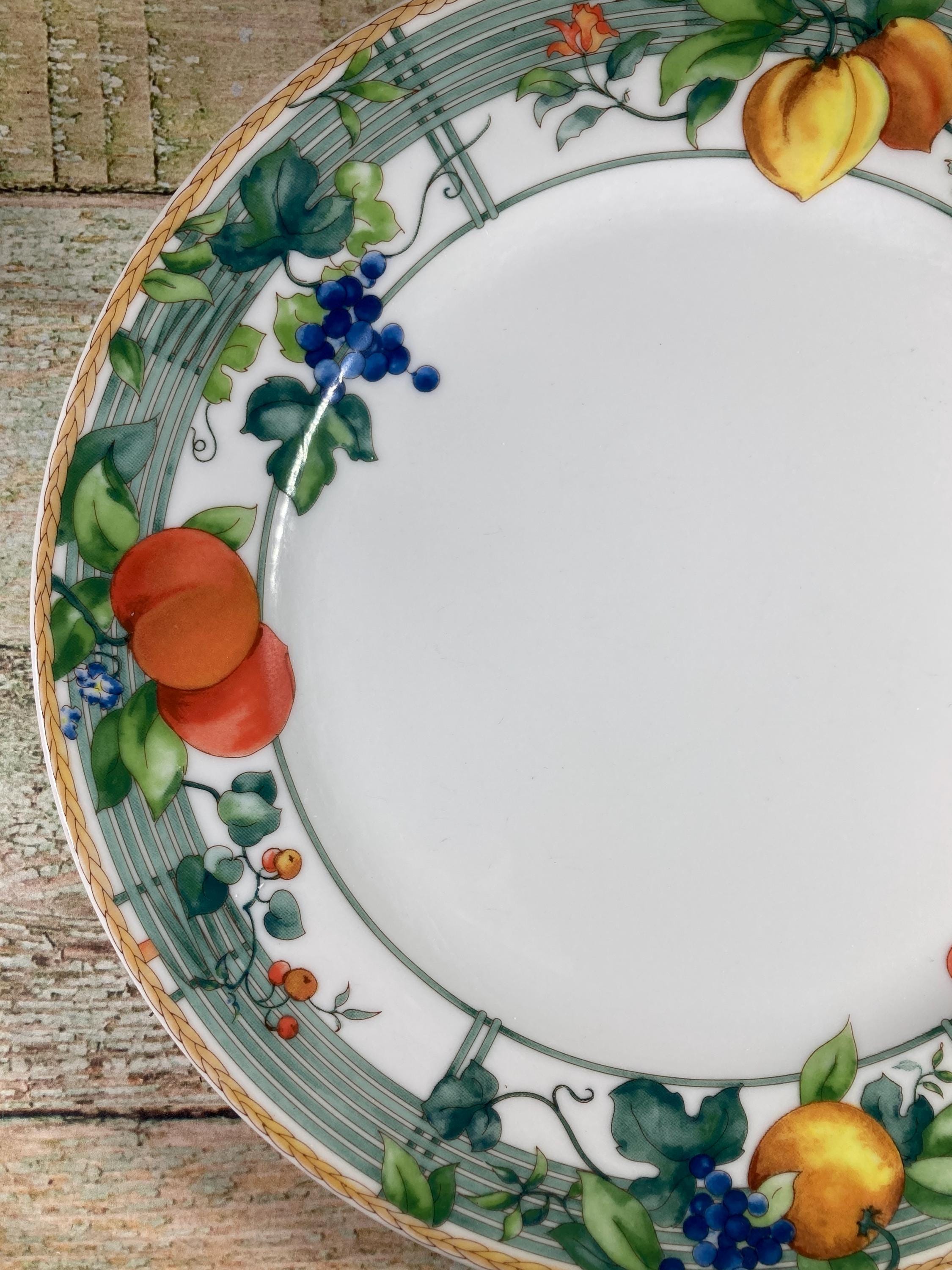 Wedgwood Eden Porcelain Dinnerware: Fruit Trellis Plates, Bowls