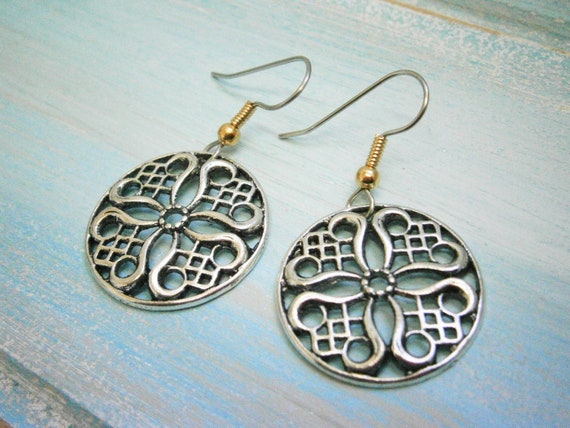 Stainless steel filligree earrings Stainless steel filligree earrings