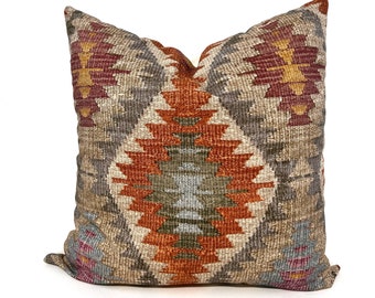 Aztec print pillow cover