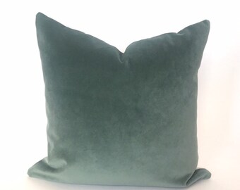 jade green pillows