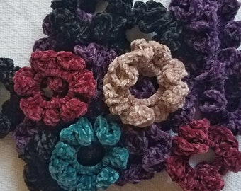 Velvet Scrunchie Crochet Pattern PDF | Beginner Hair Accessory Pattern | DIY Hair Tie Instant Download