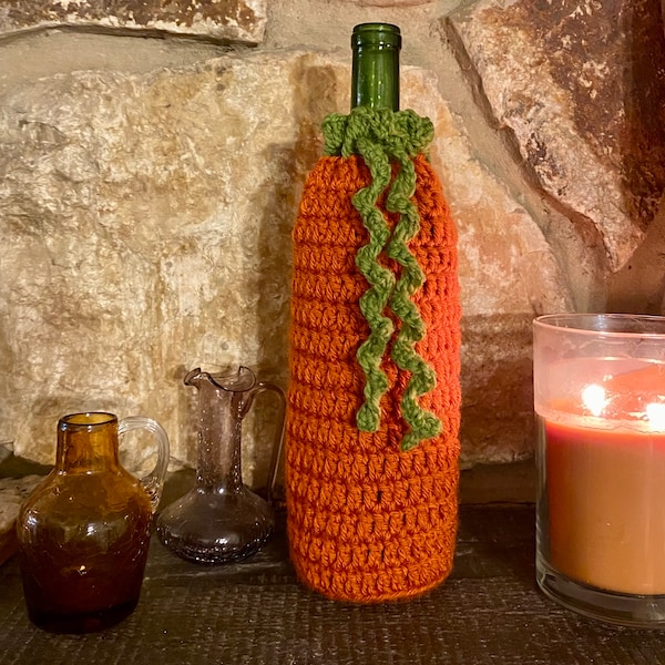 Pumpkin Wine Bottle Bag