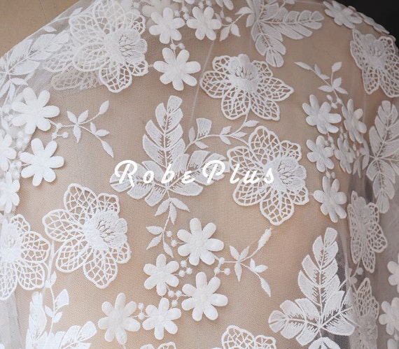 floral lace fabric
